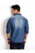 Rodid Men's Solid Casual Denim Shirt